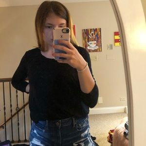 James Perse Black Top